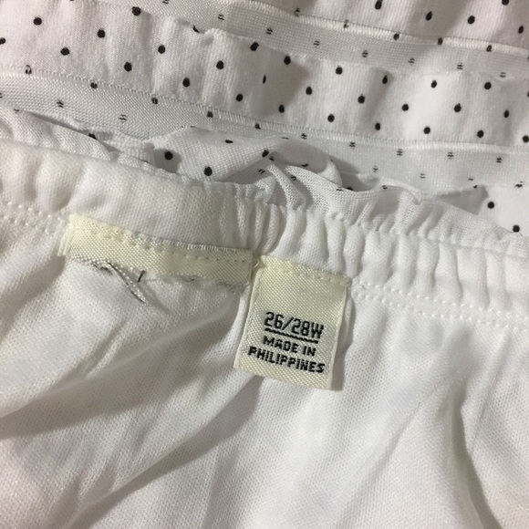 Black & White Polka Dot Ruffle Pencil Skirt 4X - Picture 5 of 5